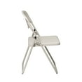 thumbnail image 3 of Folding Chair with Beige Plastic Seat and Back and Beige Frame. (4 Pack), 3 of 4