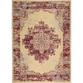 thumbnail image 2 of Nourison Grafix GRF14 Cream/Red Area Rug 5'3" x 7'3", 2 of 12