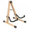 thumbnail image 3 of Soporte de guitarra plegable tipo A para guitarra eléctrica color madera, 3 of 9