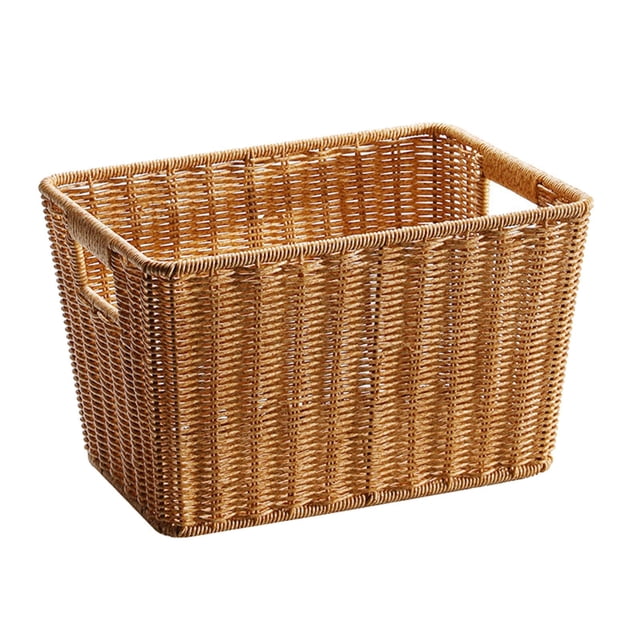 Sundries Storage Baskets Japanese with Handle Magazine Basket Organizing 32cmx24cmx20cm