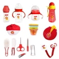 thumbnail image 2 of Set de Alimentación Fisher Price para Recién Nacido Rojo, 2 of 4