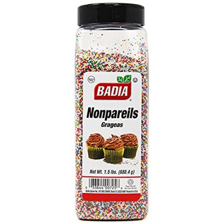 Badia Nonpareils, 1.5 Pound (Pack Of 6)