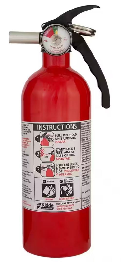 USKITS DOT Essential Compliant Safety Kit With 10 Person ANSI First Aid Kit