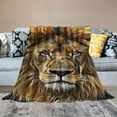 thumbnail image 2 of Nawypu Blanket with Name Text,Lion Animal Super Soft Throw Blanket for Couch Sofa Bed, 2 of 6