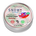 thumbnail image 4 of Snowy River Cocktail Sugar Rimmer Blends, Naturally Colored Sugar for Margaritas and Cocktails, Glass Rimmer, Sanding Sugar (Holiday), 4 of 4