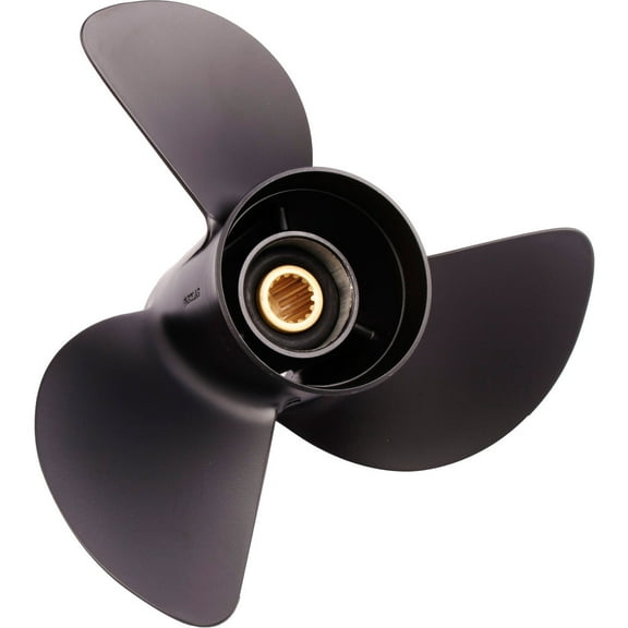 Solas 3411-134-15 Amita 3 Aluminum 3-Blade Propeller - RH, 13.4" Diameter x 15" Pitch x 15-Spline