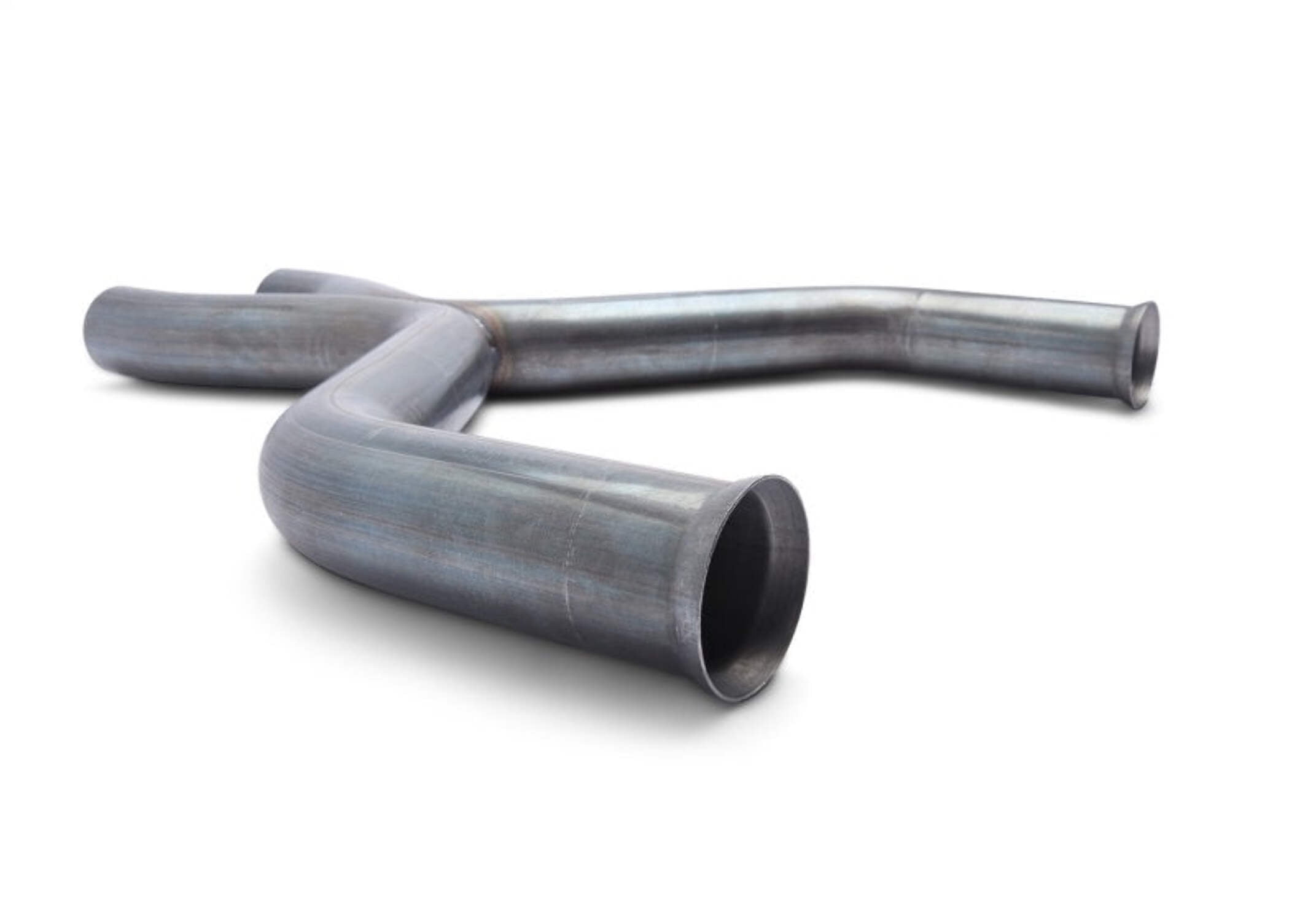 Ford Racing M-5251-MGTA X Pipes; 409 Stainless; Requires Cutting For Installation;
