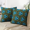 thumbnail image 3 of LALILO Throw Pillow Covers Ethnic With And Navy Blue Black White Cushion Cover 18" x 18", 3778 Pack, 3 of 6
