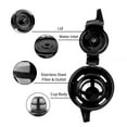thumbnail image 2 of 1Pc Reusable Coffee Percolator Capsule Cup Coffee Maker Strainer Professional Precision Filter Net Compatible for FlexBrew, 2 of 5