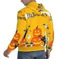 thumbnail image 6 of Fotbe Men's Hoodie with Happy Halloween1 Pattern - Kangaroo Pocket Pullover Hooded Sweatshirt, Perfect for Daily Wear, Travel, and Home-3X-Large, 6 of 7