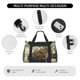 thumbnail image 4 of Easygdp Floral Rhino With Birds Bolsa de Gimnasio, Bolsa de Viaje Duffel, Bolsa de Fin de Semana con Compartimentos, Bolsa de Mano para Noche, 4 of 7