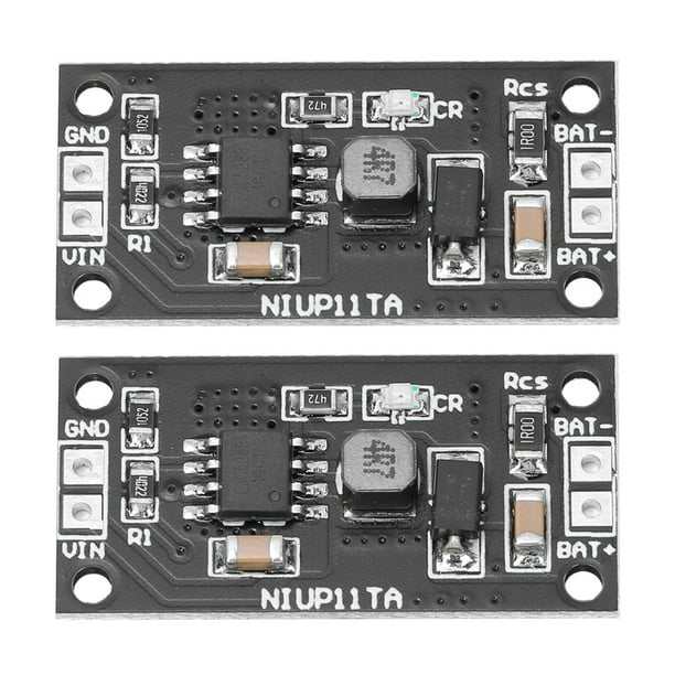 Módulo de carga de 2 piezas para baterías de níquel-cadmio-níquel-hidruro metálico de 1 a 8 celdas (5S, 1 celda)