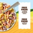 thumbnail image 3 of Mom's Best Fruity Rings Cereal, No Artificial Flavors, No Synthetic Colors, Crunchy, 12.2 oz Box, 3 of 10