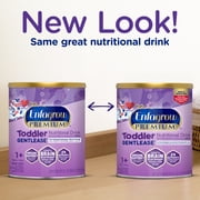 Enfagrow Premium Gentlease Toddler Nutritional Drink, For Easing Fussiness, Gas & Crying, 29.1 Oz Can, 4 Count