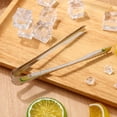 thumbnail image 3 of Pinzas de hielo de acero inoxidable con mango cómodo, multifuncionales para cocina, bar y fiestas., 3 of 8