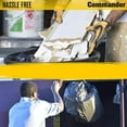 thumbnail image 4 of Commander 55 Gallon 3 MIL (eq) Heavy Duty Contractor Bags with Flap Ties - 36" x 56" with flaps - Pack of 10 - For Contractor, Industrial, & Outdoor, 4 of 7