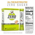 thumbnail image 2 of Gatorade G Zero Sports Drink Lemon Lime, Powdered Energy Drink Mix, 0.10 oz, 10 Count Packets, 2 of 6