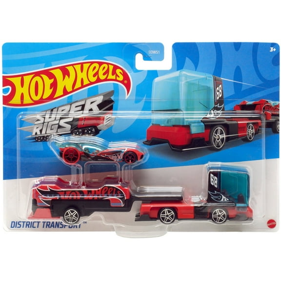 Hot Wheels Super Rigs District Transport Hot Wheels 68