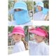 thumbnail image 4 of Sombrero para el sol que cubre la cara para mujer de ala grande con protección solar para ciclismo al aire libre rojo ANGGREK  Otros, 4 of 8