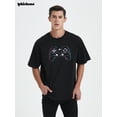 thumbnail image 3 of Whichone Graphic Tshirts for Men M - 3XL Cool Edgy Trippy Design Casual Tees Streetwear Game Console, 3 of 9