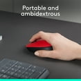 thumbnail image 4 of Logitech M170 Wireless Mouse for PC, Mac, Laptop, 2.4 GHz with USB Mini Receiver, Red, 4 of 11