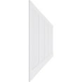 thumbnail image 5 of Ekena Millwork 44"H x 94 1/2"W Framed Beadboard PVC Wainscot Paneling Kit, 5 of 13