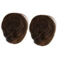 thumbnail image 5 of 2pcs Clip On Hair Buns Women Hair Piece Updo Ponytail Hairpiece Hair Bun Faux Bun for Girls, 5 of 6