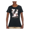 thumbnail image 2 of If It's Not a Jack Russell Terrier It's Just a Dog | Womens Dog Lover Graphic T-Shirt, Black, Small, 2 of 3