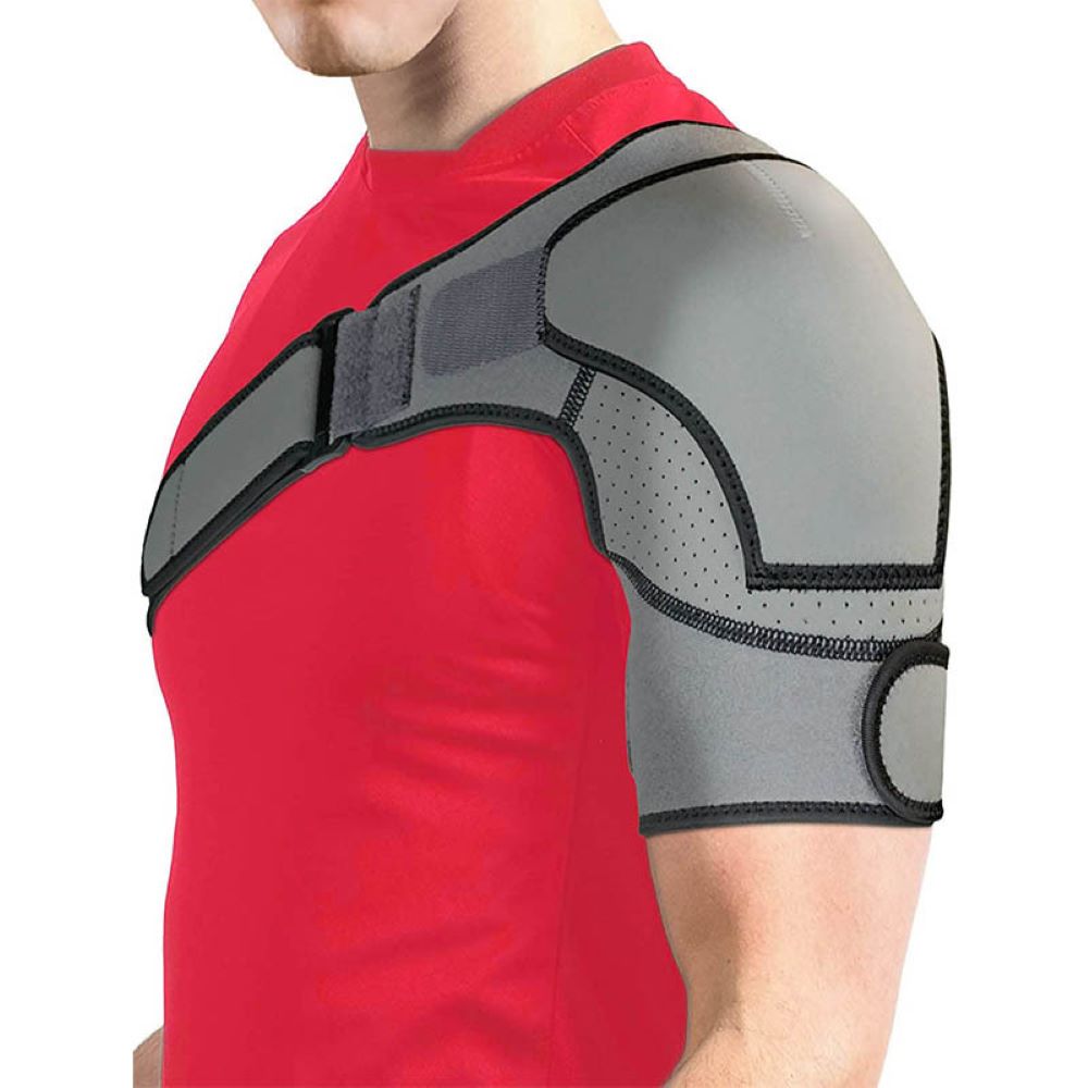 Shoulder Brace Adjustable Compression Sleeve Torn Rotator Cuff Men