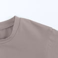 thumbnail image 6 of XIYNBAOK Size 10-12 Girls Clothes Sets Girls 6x Outfits Girls Outfits Size 14-16 Cute Shirt + Mini Shorts Junior Clothes for Teen Girls, Dark Gray 9-10 Years, 6 of 9