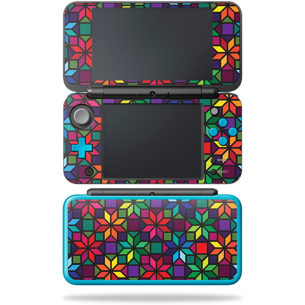 Skin Decal Wrap Compatible With Nintendo New 2DS XL Stained Glass ...