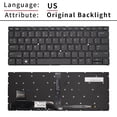 thumbnail image 4 of 830g6 US Backlight Keyboard For HP EliteBook x360 830 G6 L40527 L56442-001 English Notebook Backlit Replacement Keyboards New RU Original Backlit, 4 of 6