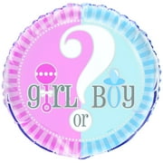 Foil Gender Reveal Balloon, 18 in, 1ct