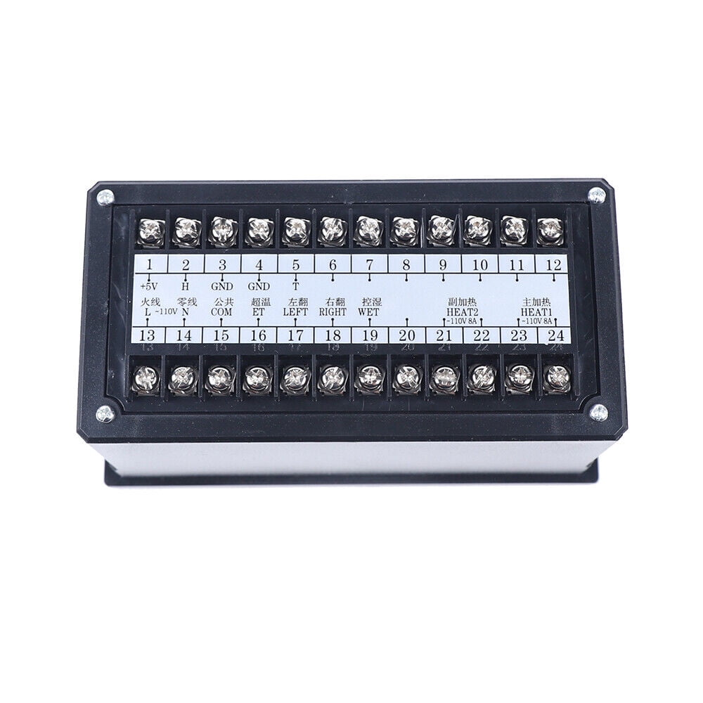 Digital Egg Incubator Automatic Temperature Humidity Controller Thermostat Digital Egg Incubator Controller Automatic Humidity Sensor Thermostat XM-18S
