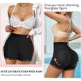 thumbnail image 5 of Women Butt Lifter Panties Padded Shapewear Hip Enhancer Pads Shorts Seamless Underwear Tummy Control Boyshorts, 5 of 6