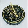 thumbnail image 2 of Black Garden Brass Sundial Compas dollond London 1920 Decorations London Replica Working Compass Sundial Compass, 2 of 5