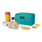 PackIt Freezable Snack Box with EcoFreeze Technology, Teal
