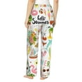 thumbnail image 3 of Kll Womens Hello Summer Print Pajama Pants Soft Pajama Bottoms For Women Cozy Lounge Pants, 3 of 9