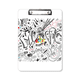 thumbnail image 1 of Portapapeles A4 Unbranded Graffiti street cultura musica de volumen de sonido, 1 of 4