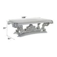 thumbnail image 3 of Acme Valkyrie Dining Table Antique Platinum, 3 of 8