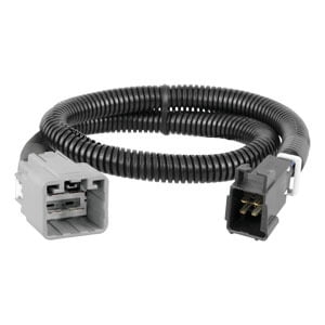 Curt Hitch 51373 Trailer Brake System Connector/ Harness Compatible With Any Curt Trailer Brake Control; Direct Plug-In; 2 Plug Style