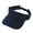 Dark Blue, variant on Unisex Sport Sun Visor Hat Solid Color Baseball Style Breathable Mesh Outdoor UV Protection