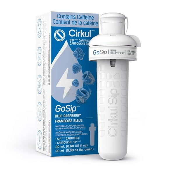 Cirkul GoSip Blue Raspberry Flavor Cartridge 1-pack