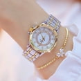 thumbnail image 1 of Sfonq Price Drop Womens Watches ,Mothers Day Gift for Grilfriend Ladies Fashion Watch Metal Case Strap Analog Watch Flash Diamond Quartz Watch,gold Buy 2 Save 10%, 1 of 3