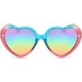 thumbnail image 3 of NVMIDTC Polarized Love Sunglasses for Women,Vintage Oversized Heart Eyewear UV Protection, 3 of 5