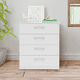 thumbnail image 1 of Comoda de Madera Mobi Muebles Modelo Cerdeña Color Blanco, 1 of 5