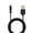 Black-7.62mm, variant on USB Charging Power Cable Adapter Safety Fast Base Portable Dock for 2 Pin Smartwatch