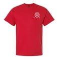 thumbnail image 2 of Patriot Pride Men's Graphic T-Shirt - American Flag Distressed Splatter with Eagle, 1776-2026 250 Years of Freedom-Red-4xl, 2 of 2