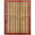 thumbnail image 1 of Ahgly Company Tapis d'Intérieur Rectangulaire Abstrait Rouge, 5 Pieds x 8 Pieds, 1 of 6