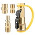 thumbnail image 3 of Weiweiguan 1 Ensemble d'Adaptateurs de Raccordement Rapide au Propane Raccord de Tuyau de Propane, 3 of 6